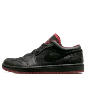 Air Jordan 1 Retro Low 'Black Silver Red'