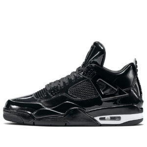 Air Jordan 4 Retro 11Lab4 'Black Patent Leather'